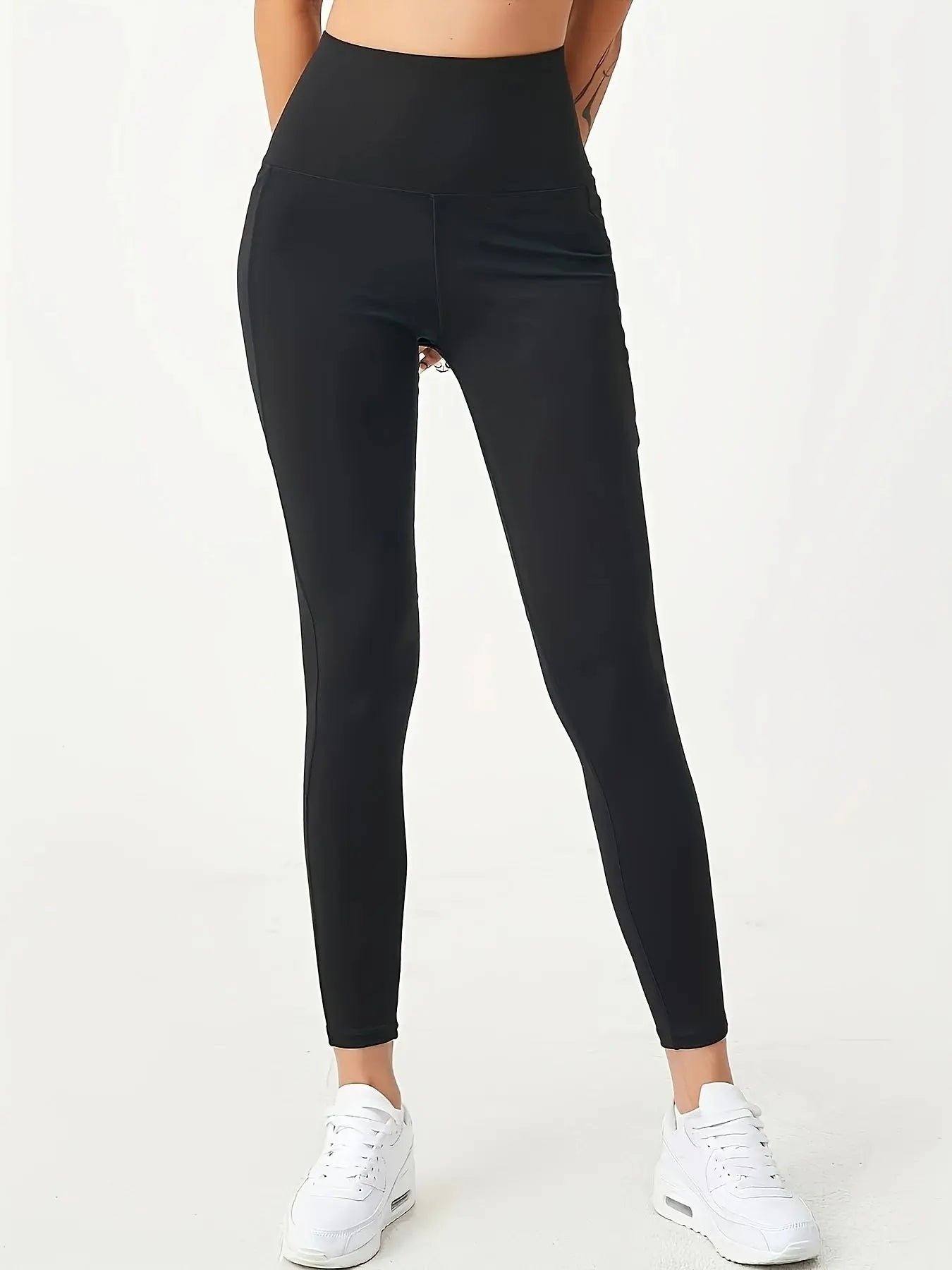High-Waist Tummy Control Yoga Pants Women's Fitness Butt Lifting Tight Running Sport Pants Summer Cross-Border Exercise Leggings luxecrown.co.uk