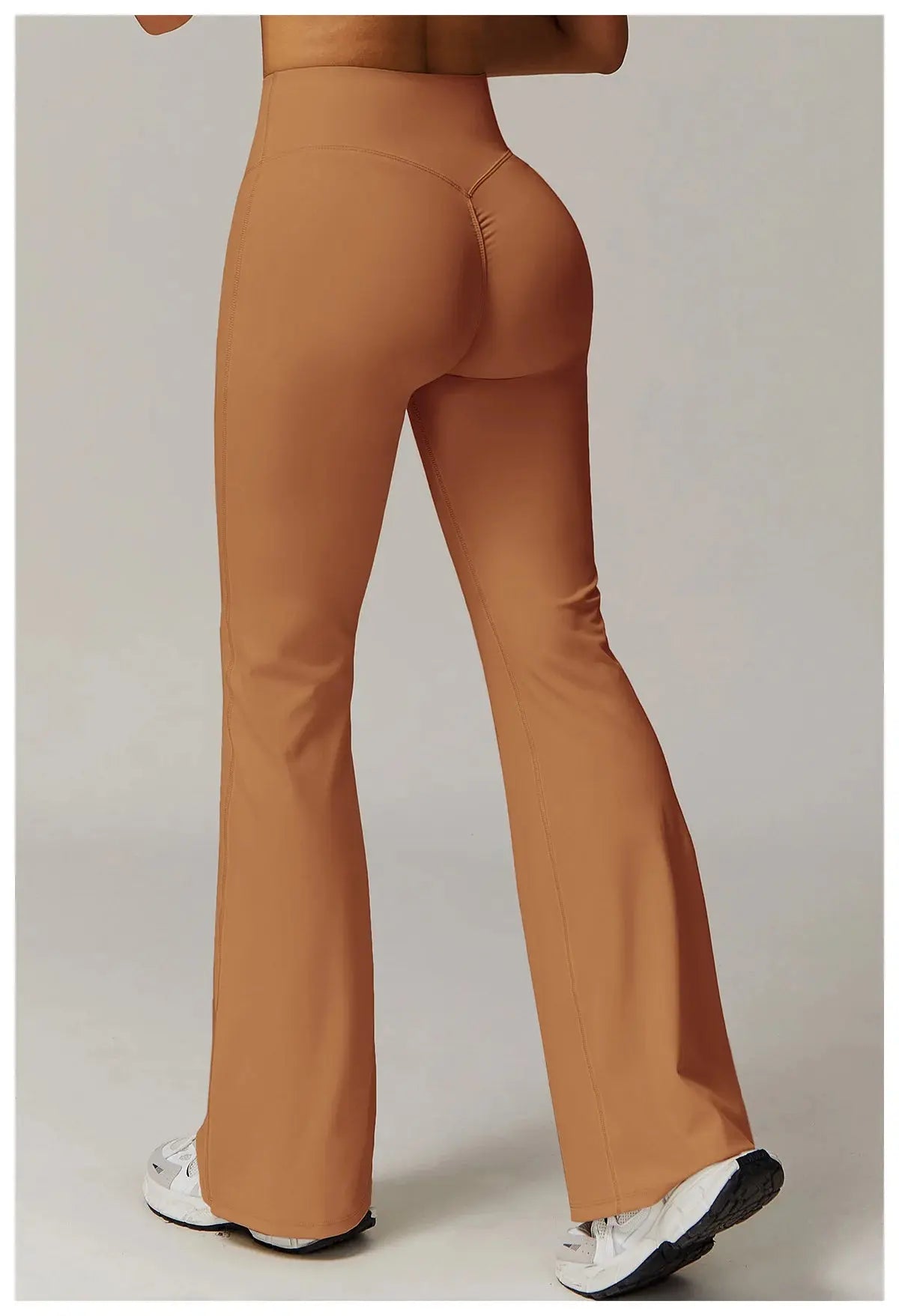 High Waist Wide Leg Pants Leggings Women Tights Fitness Bell-bottoms Yoga Elastic Leggings Push Up Gym Workout Flared Pants luxecrown.co.uk