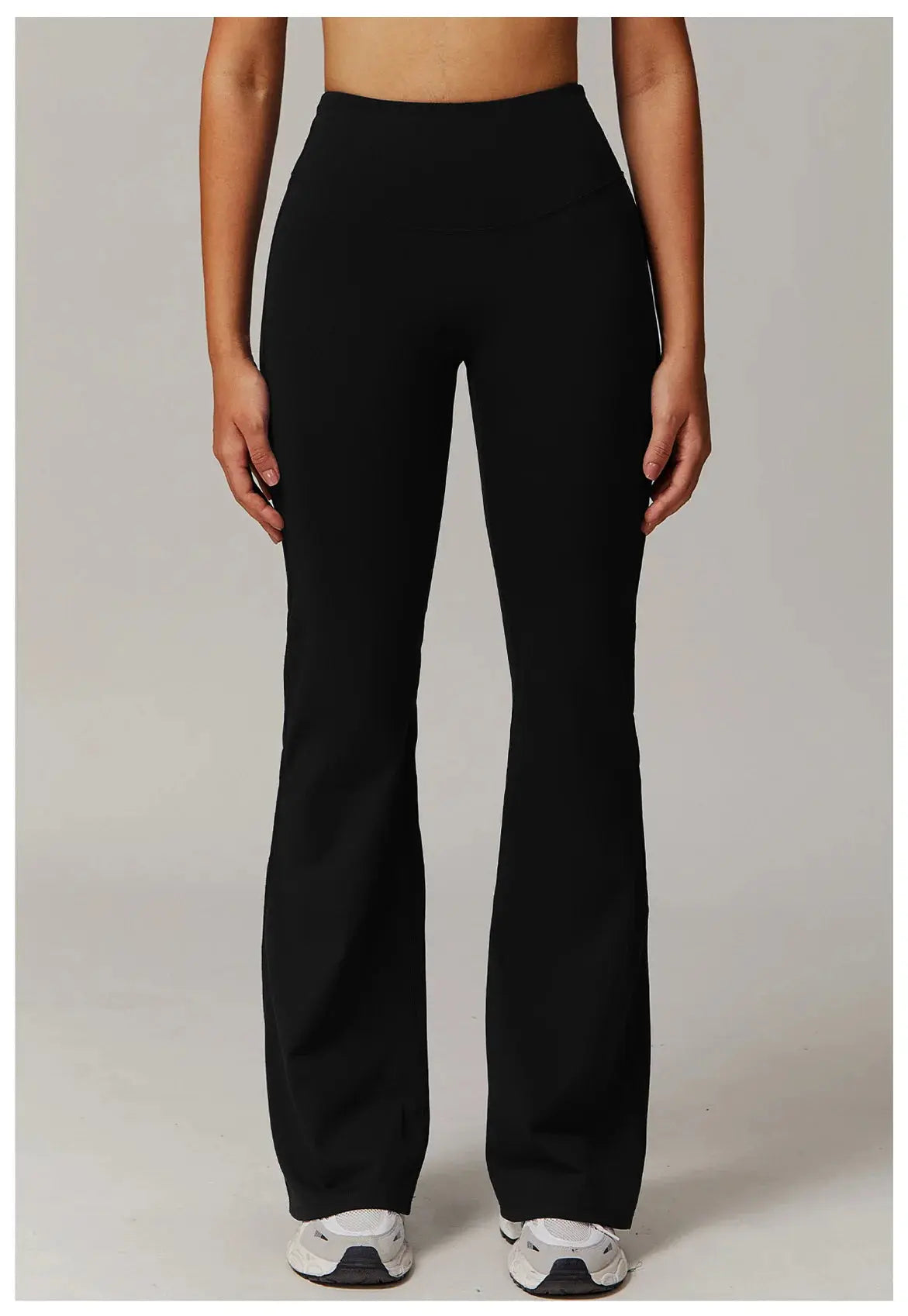 High Waist Wide Leg Pants Leggings Women Tights Fitness Bell-bottoms Yoga Elastic Leggings Push Up Gym Workout Flared Pants luxecrown.co.uk