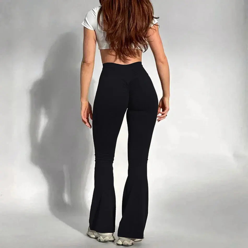 High Waist Workout Yoga Leggings Fitness Butt Lifting Scrunch Butt Sports Gym Pants Women luxecrown.co.uk