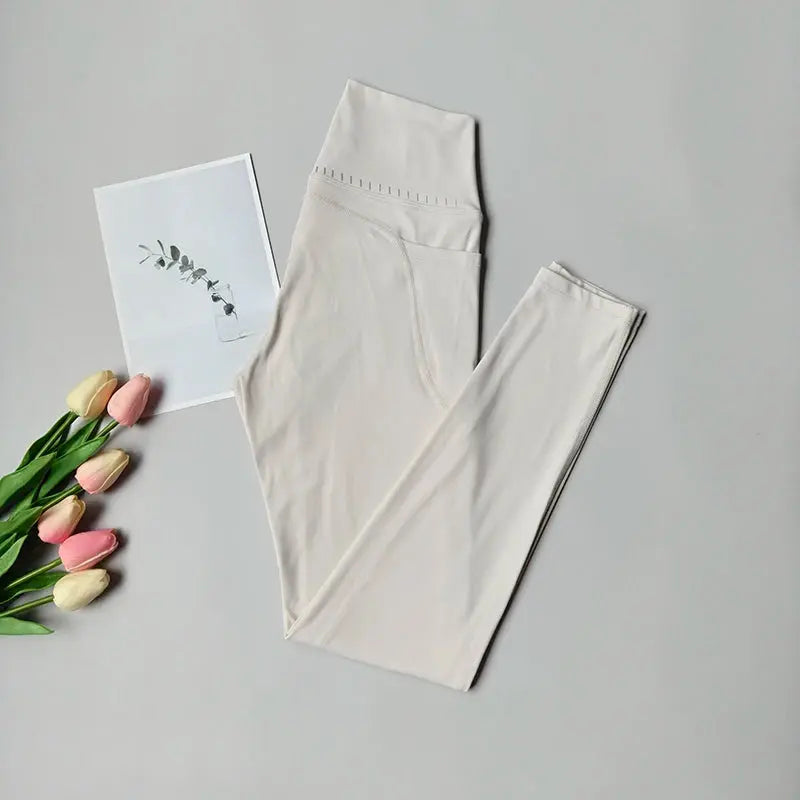 High Waist Yoga Leggings Women Soft With Pockets Sports Leggings Tights Fitness Gym Elastic Pants High Quality Sport Leggings luxecrown.co.uk