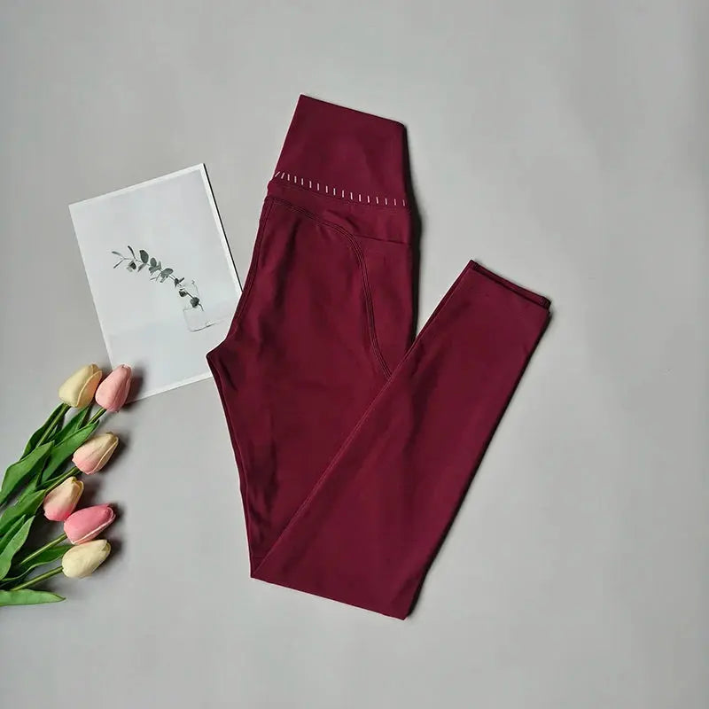 High Waist Yoga Leggings Women Soft With Pockets Sports Leggings Tights Fitness Gym Elastic Pants High Quality Sport Leggings luxecrown.co.uk