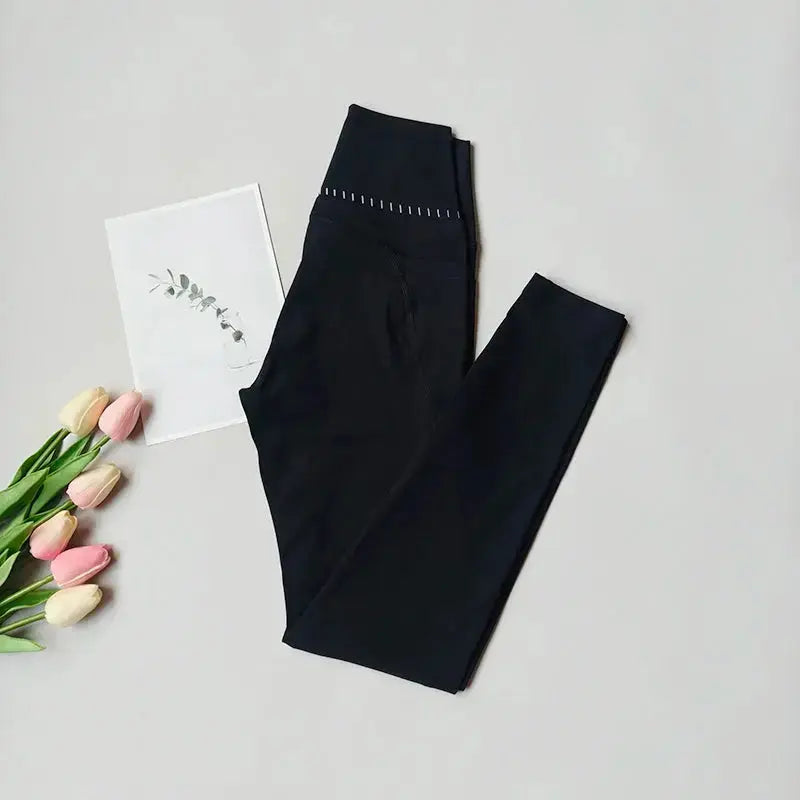 High Waist Yoga Leggings Women Soft With Pockets Sports Leggings Tights Fitness Gym Elastic Pants High Quality Sport Leggings luxecrown.co.uk