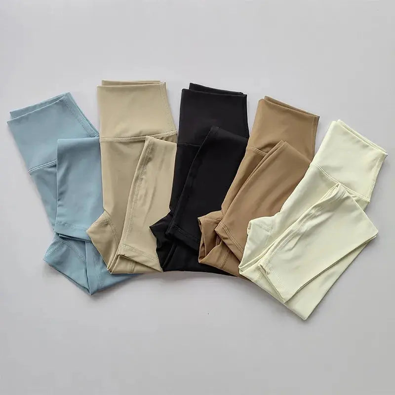High Waist Yoga Leggings for Women Soft Breathable Sports Tights Fitness Gym Elastic Pants High Quality Sport Leggings luxecrown.co.uk
