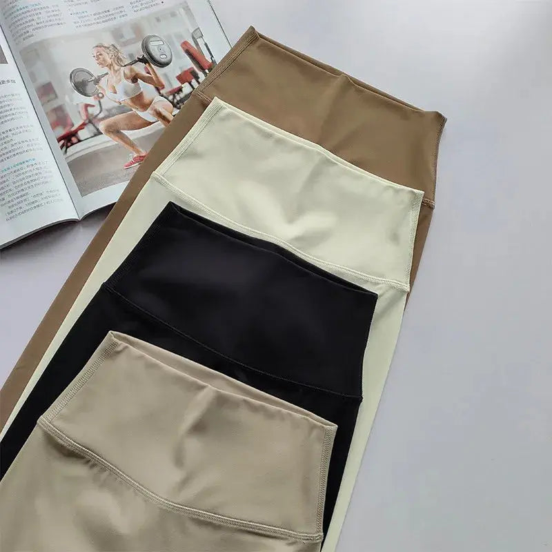 High Waist Yoga Leggings for Women Soft Breathable Sports Tights Fitness Gym Elastic Pants High Quality Sport Leggings luxecrown.co.uk