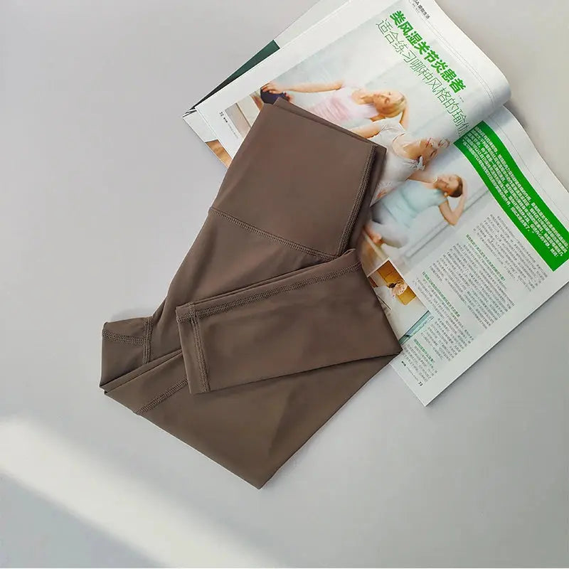 High Waist Yoga Leggings for Women Soft Breathable Sports Tights Fitness Gym Elastic Pants High Quality Sport Leggings luxecrown.co.uk
