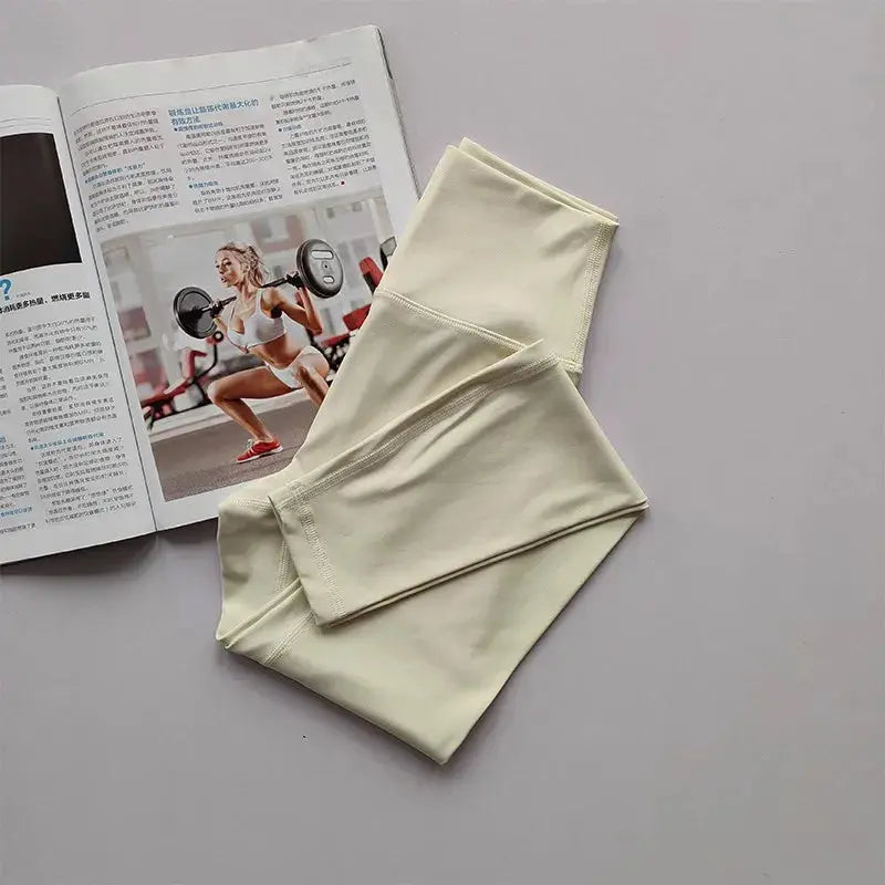 High Waist Yoga Leggings for Women Soft Breathable Sports Tights Fitness Gym Elastic Pants High Quality Sport Leggings luxecrown.co.uk