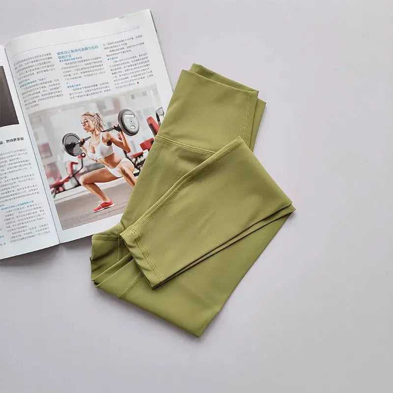 High Waist Yoga Leggings for Women Soft Breathable Sports Tights Fitness Gym Elastic Pants High Quality Sport Leggings luxecrown.co.uk