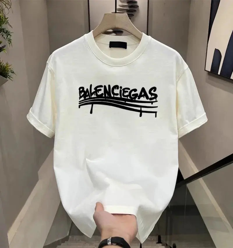 Hot Selling Loose and Comfortable Cotton T-shirts  Luxurious and Fashionable for Both Men and Women in Summer Streetsharks