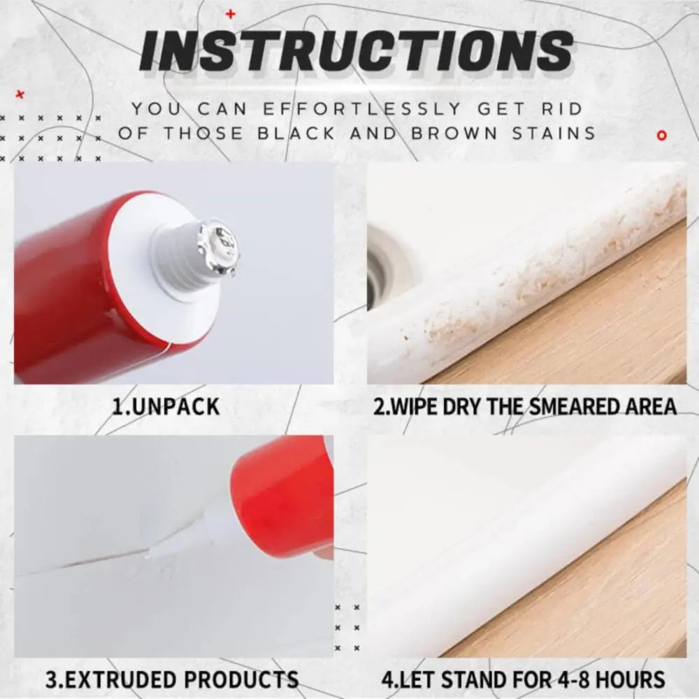 Household Mold Remover Gel Deep Down Wall Mold Mildew Remover Cleaner Caulk Gel Mold Remover Gel Streetsharks