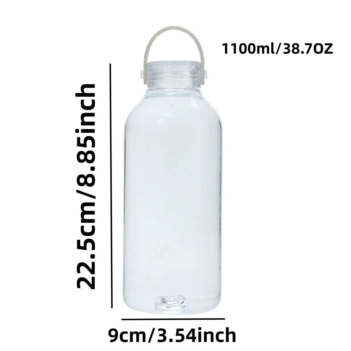 Instagram style portable cap silicone rope plastic water bottle with simple text, portable water cup with large capacity, artist Streetsharks