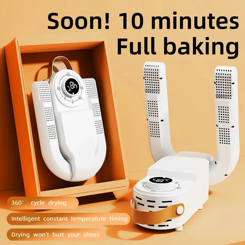 Intelligent Timer Shoe Dryer Telescopic Adjustable Dryer Quick Drying Deodorizing Sterilizing Shoe Dryer luxecrown.co.uk