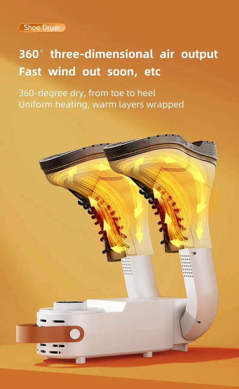 Intelligent Timer Shoe Dryer Telescopic Adjustable Dryer Quick Drying Deodorizing Sterilizing Shoe Dryer luxecrown.co.uk
