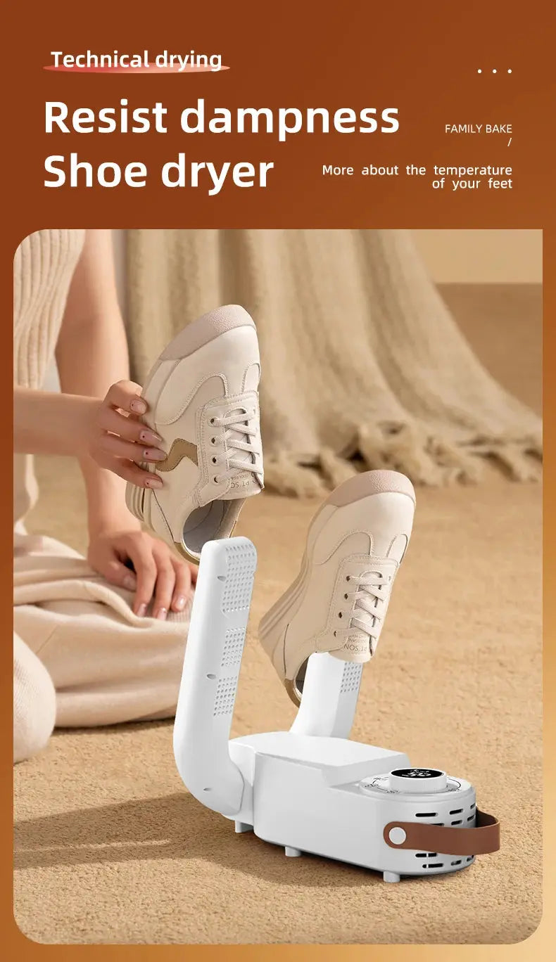 Intelligent Timer Shoe Dryer Telescopic Adjustable Dryer Quick Drying Deodorizing Sterilizing Shoe Dryer luxecrown.co.uk