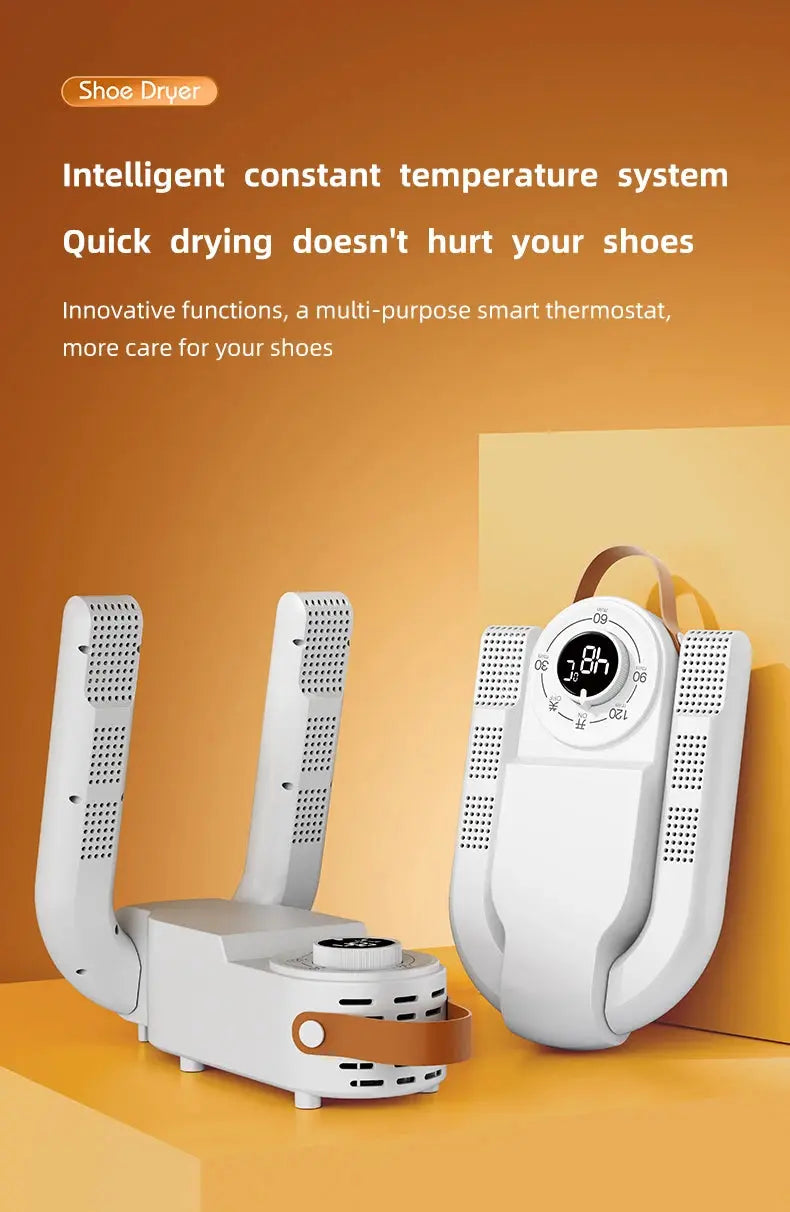 Intelligent Timer Shoe Dryer Telescopic Adjustable Dryer Quick Drying Deodorizing Sterilizing Shoe Dryer luxecrown.co.uk