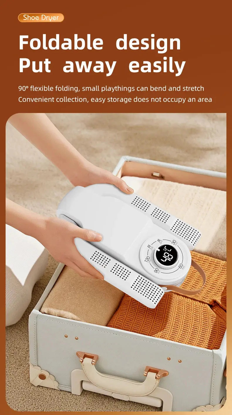 Intelligent Timer Shoe Dryer Telescopic Adjustable Dryer Quick Drying Deodorizing Sterilizing Shoe Dryer luxecrown.co.uk
