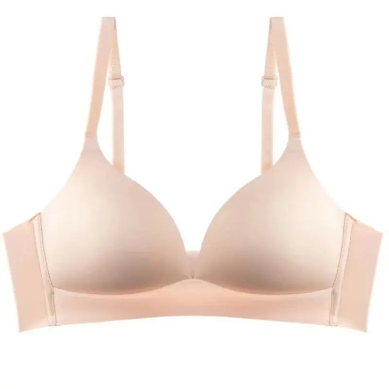 Japanese Style Seamless Push Up Bra Comfort Wireless Underwear Women's No Steel Ring Bralette 3/4 Cup Glossy Bra Female Lingerie luxecrown.co.uk