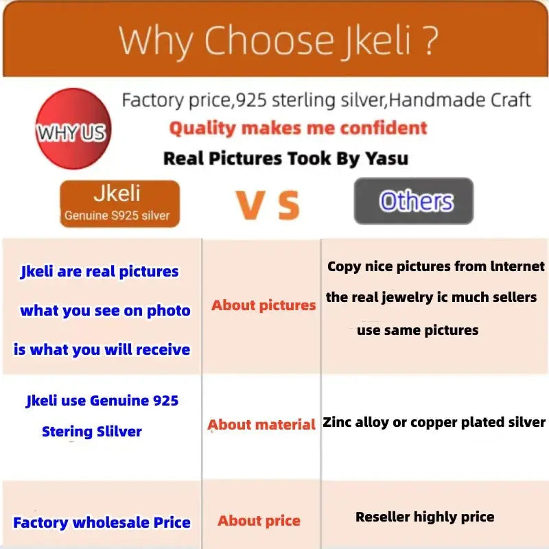 Jkeli 925 Sterling Silver 18k Gold Plated Necklace Single Sparkling Zircon Clavicle Chain for Women Wedding Jewelry collares Streetsharks