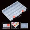 LAifu Snack Box with Compartments, 36 Grids Plastic Stackable Organizer Streetsharks
