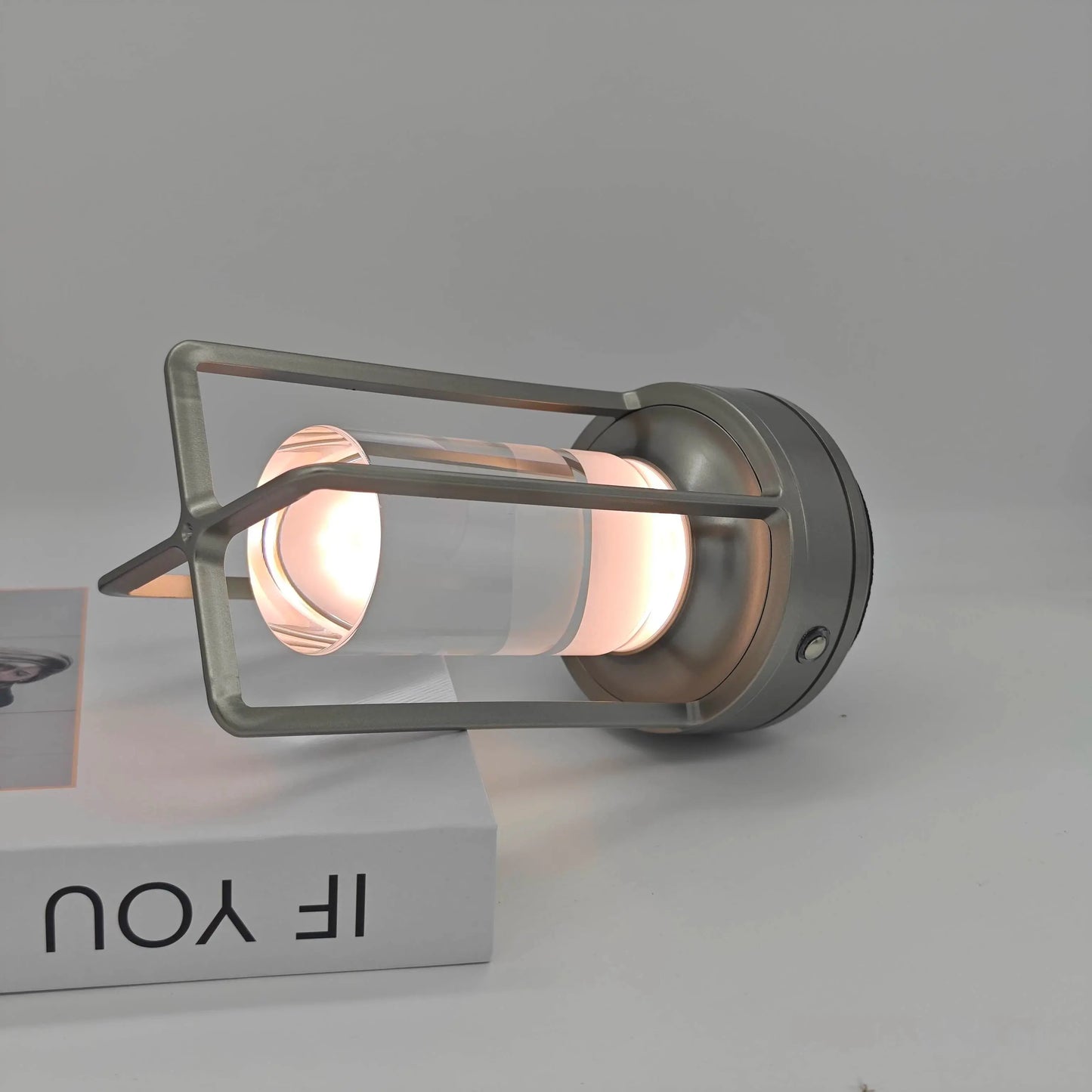 LED crystal table lamp Plastic Rechargeable touch night lamp Bedroom Bedside table lamp Restaurant decorative lamp luxecrown.co.uk