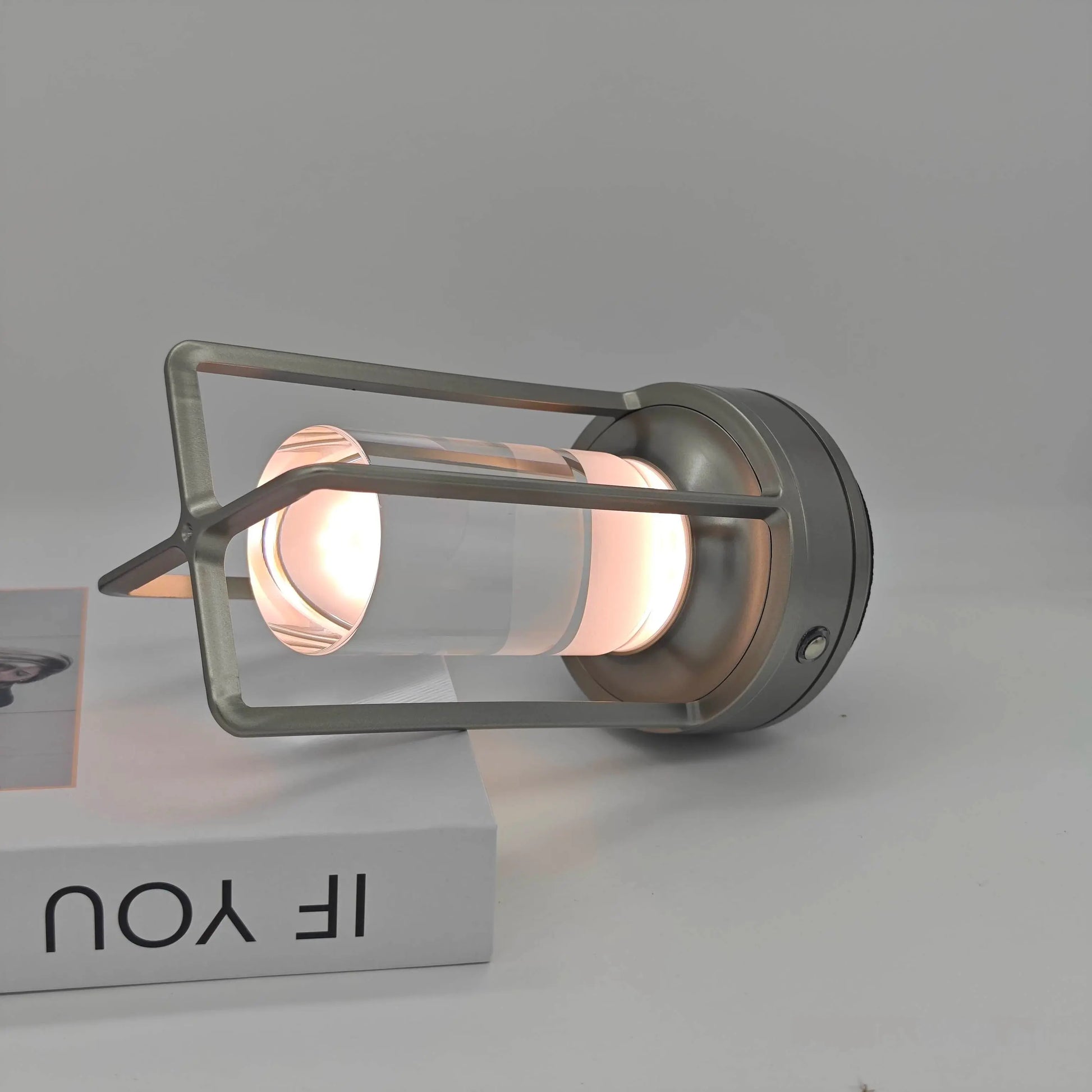 LED crystal table lamp Plastic Rechargeable touch night lamp Bedroom Bedside table lamp Restaurant decorative lamp luxecrown.co.uk