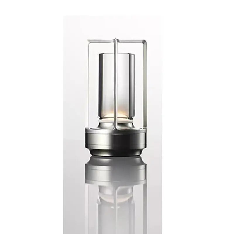 LED crystal table lamp Plastic Rechargeable touch night lamp Bedroom Bedside table lamp Restaurant decorative lamp luxecrown.co.uk