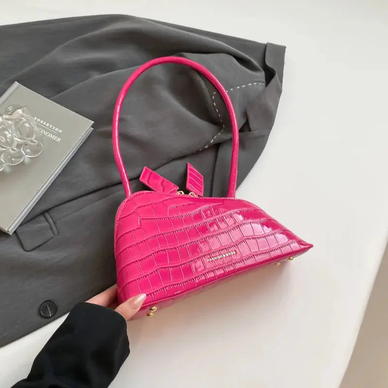 LEFTSIDE Pu Leather Underarm Bags for Women 2025 Korean Fashion Leopard Handbags and Purses Small Luxury Party Shoulder Bag Streetsharks