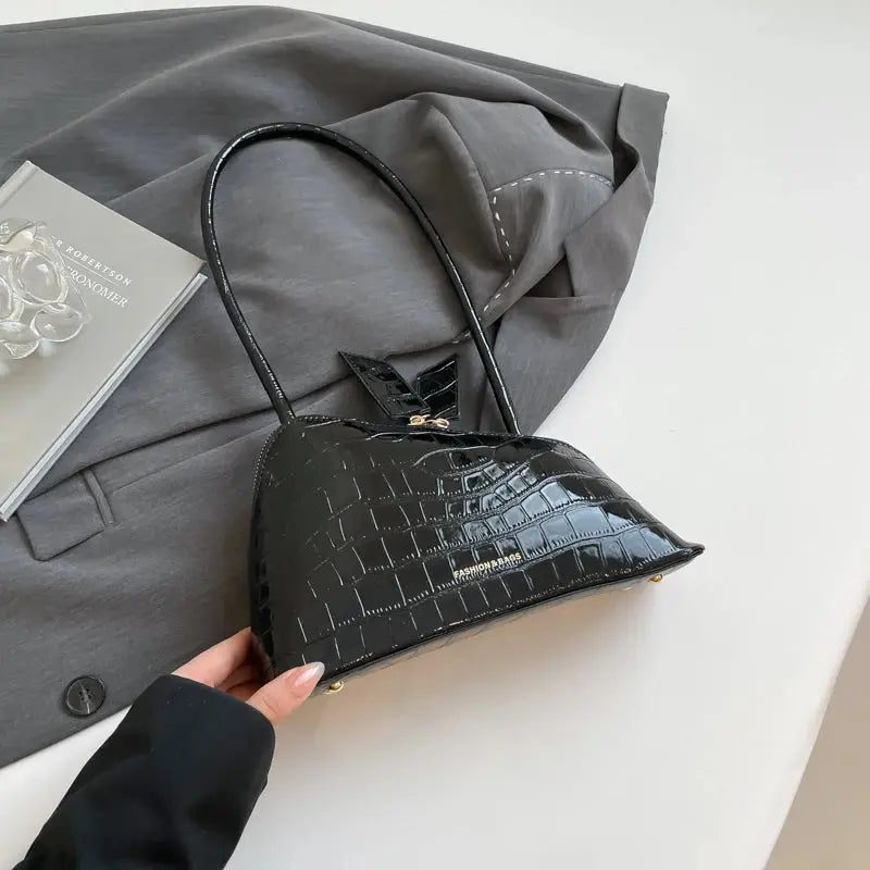 LEFTSIDE Pu Leather Underarm Bags for Women 2025 Korean Fashion Leopard Handbags and Purses Small Luxury Party Shoulder Bag Streetsharks