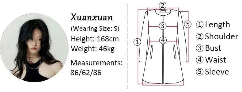Lautaro Spring Autumn Oversized Khaki Long Trench Coat for Women Double Breasted Loose Casual Black Korean Fashion Overcoat 2025