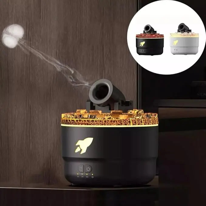 Lava Crack Humidifier Hotel Essential Oil Ultrasonic Fragrance Diffuser Aerosol Vaporizer StreetSharks