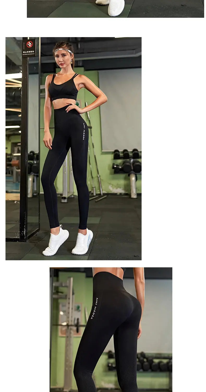 Leggings Women Pants Push Up Gym Tights Sexy Tummy Control Sport Yoga Pants High Waist Legging Plus Size Fitness Running Pants luxecrown.co.uk