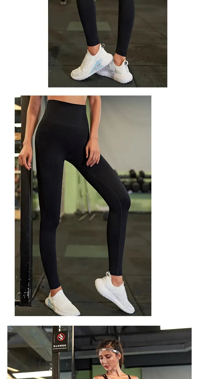Leggings Women Pants Push Up Gym Tights Sexy Tummy Control Sport Yoga Pants High Waist Legging Plus Size Fitness Running Pants luxecrown.co.uk