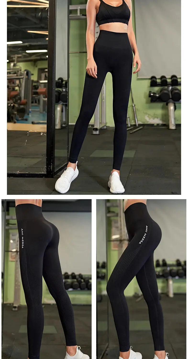 Leggings Women Pants Push Up Gym Tights Sexy Tummy Control Sport Yoga Pants High Waist Legging Plus Size Fitness Running Pants luxecrown.co.uk