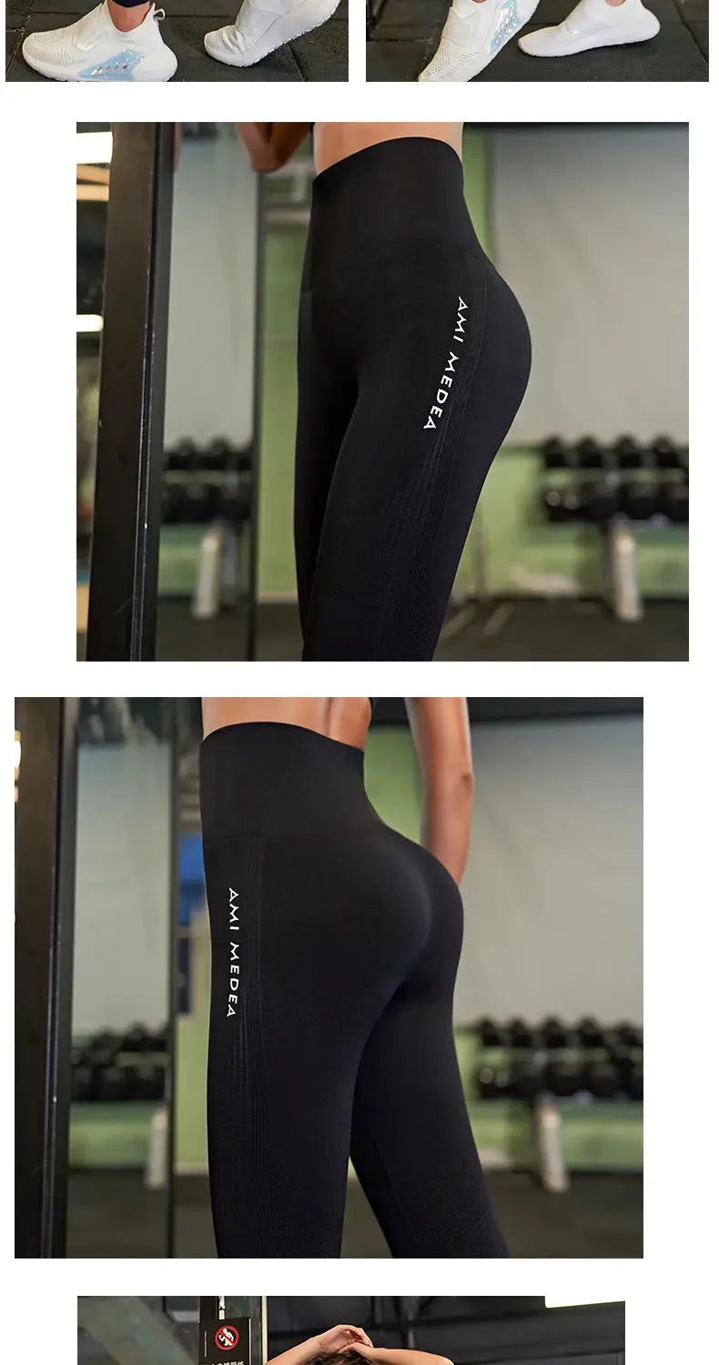 Leggings Women Pants Push Up Gym Tights Sexy Tummy Control Sport Yoga Pants High Waist Legging Plus Size Fitness Running Pants luxecrown.co.uk