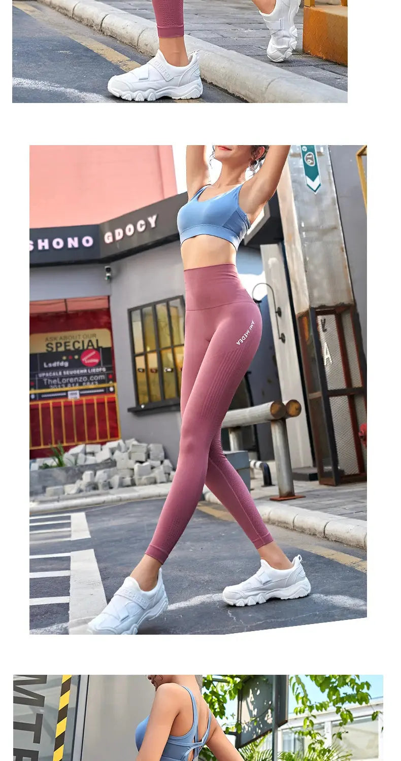 Leggings Women Pants Push Up Gym Tights Sexy Tummy Control Sport Yoga Pants High Waist Legging Plus Size Fitness Running Pants luxecrown.co.uk