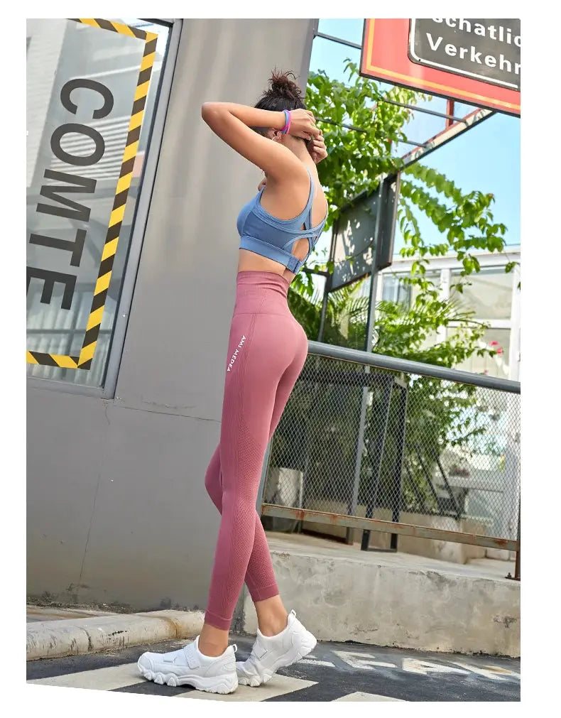 Leggings Women Pants Push Up Gym Tights Sexy Tummy Control Sport Yoga Pants High Waist Legging Plus Size Fitness Running Pants luxecrown.co.uk
