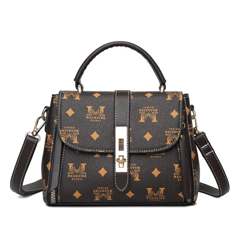 Letter Print Fashion Shoulder Bag Large Capacity Crossbody Handbag Streetsharks