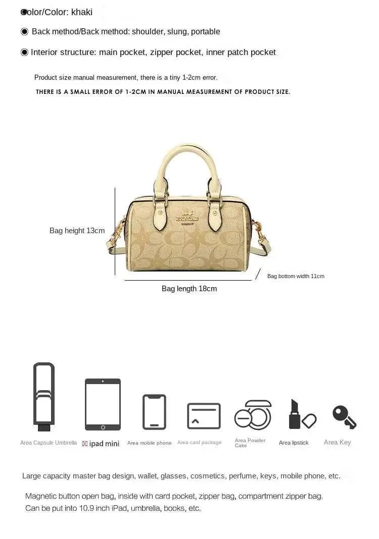 Light luxury brand Boston handbag women's 2026 autumn and winter new crossbody bag retro high-end single shoulder handbag