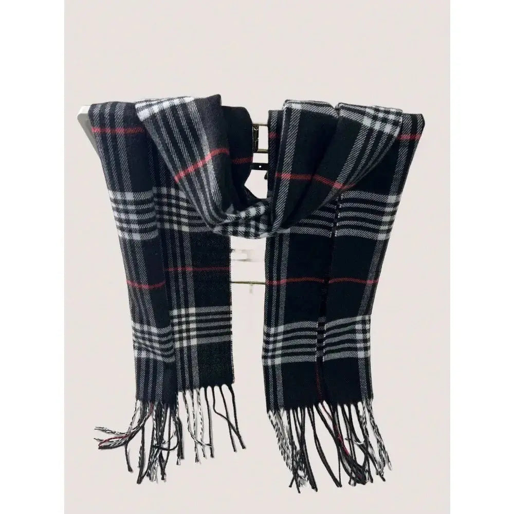 Luxury Brand Cashmere Warm Scarf for Women Design Winter Men Shawl Wrap Pashmina 2025Plaid Female Bufanda Echarpe Foulard luxecrown.co.uk
