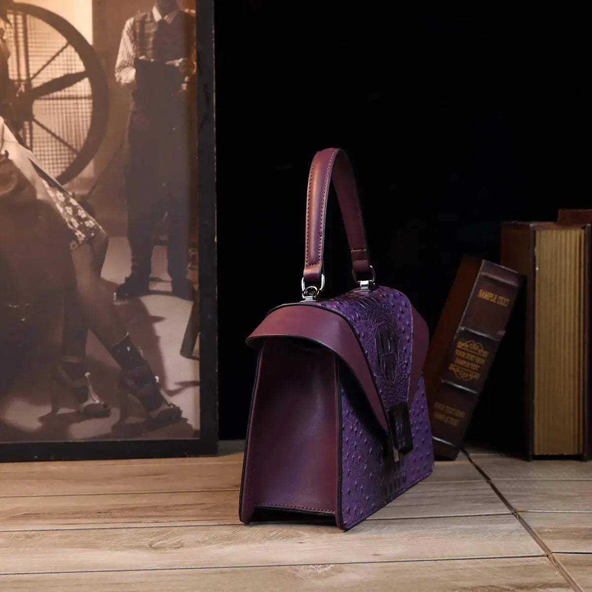 Luxury Designer Brand New Cowhide High Quality Crocodile Print Handbag Women's Fashion Single Shoulder Crossbody Bag Hot Sale luxecrown.co.uk