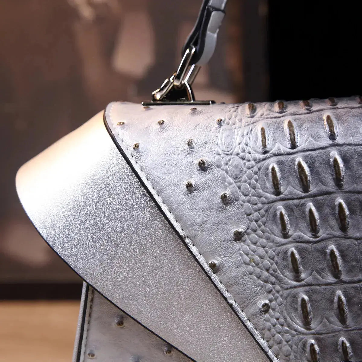 Luxury Designer Brand New Cowhide High Quality Crocodile Print Handbag Women's Fashion Single Shoulder Crossbody Bag Hot Sale luxecrown.co.uk