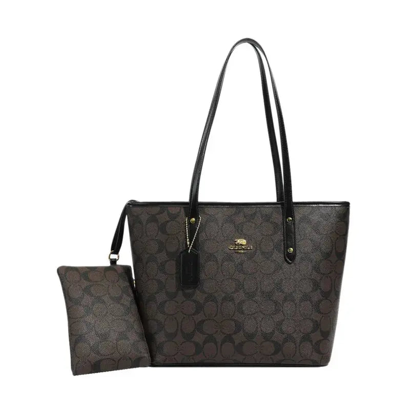 Luxury Designer Women'S One Shoulder Handbag Printed Vintage Paris Fashion Tote Bags Large -Capacity Portable Bag Cluch Bag Purs luxecrown.co.uk