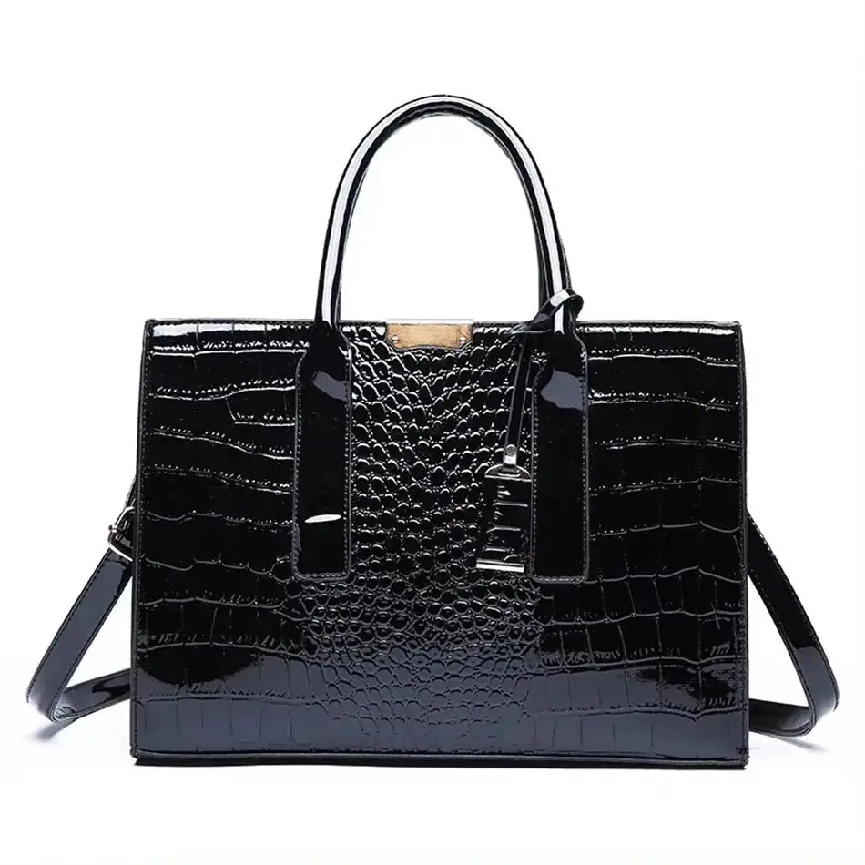 Luxury Handbag Fashion Print Large Capacity Soft Leather Women Shoulder Crossbody Bag Leisure Designer Ladies Purses and Handbag luxecrown.co.uk