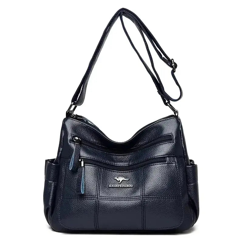 Luxury Handbag Fashion Print Large Capacity Soft Leather Women Shoulder Crossbody Bag Leisure Designer Ladies Purses and Handbag luxecrown.co.uk