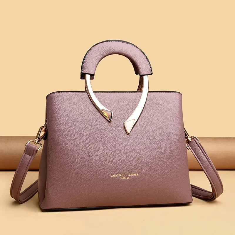 Luxury Handbags Women Bags Designer 3 Layers Soft Leather Shoulder Crossbody Sac Ladies Large Capacity Shopping Messenger Tote luxecrown.co.uk