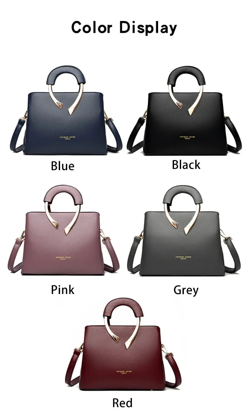 Luxury Handbags Women Bags Designer 3 Layers Soft Leather Shoulder Crossbody Sac Ladies Large Capacity Shopping Messenger Tote luxecrown.co.uk