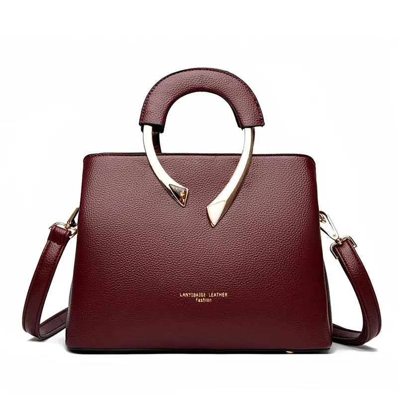 Luxury Handbags Women Bags Designer 3 Layers Soft Leather Shoulder Crossbody Sac Ladies Large Capacity Shopping Messenger Tote luxecrown.co.uk