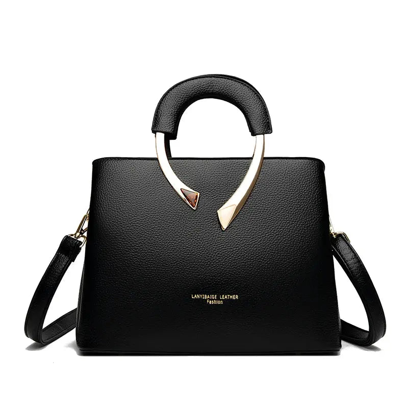 Luxury Handbags Women Bags Designer 3 Layers Soft Leather Shoulder Crossbody Sac Ladies Large Capacity Shopping Messenger Tote luxecrown.co.uk