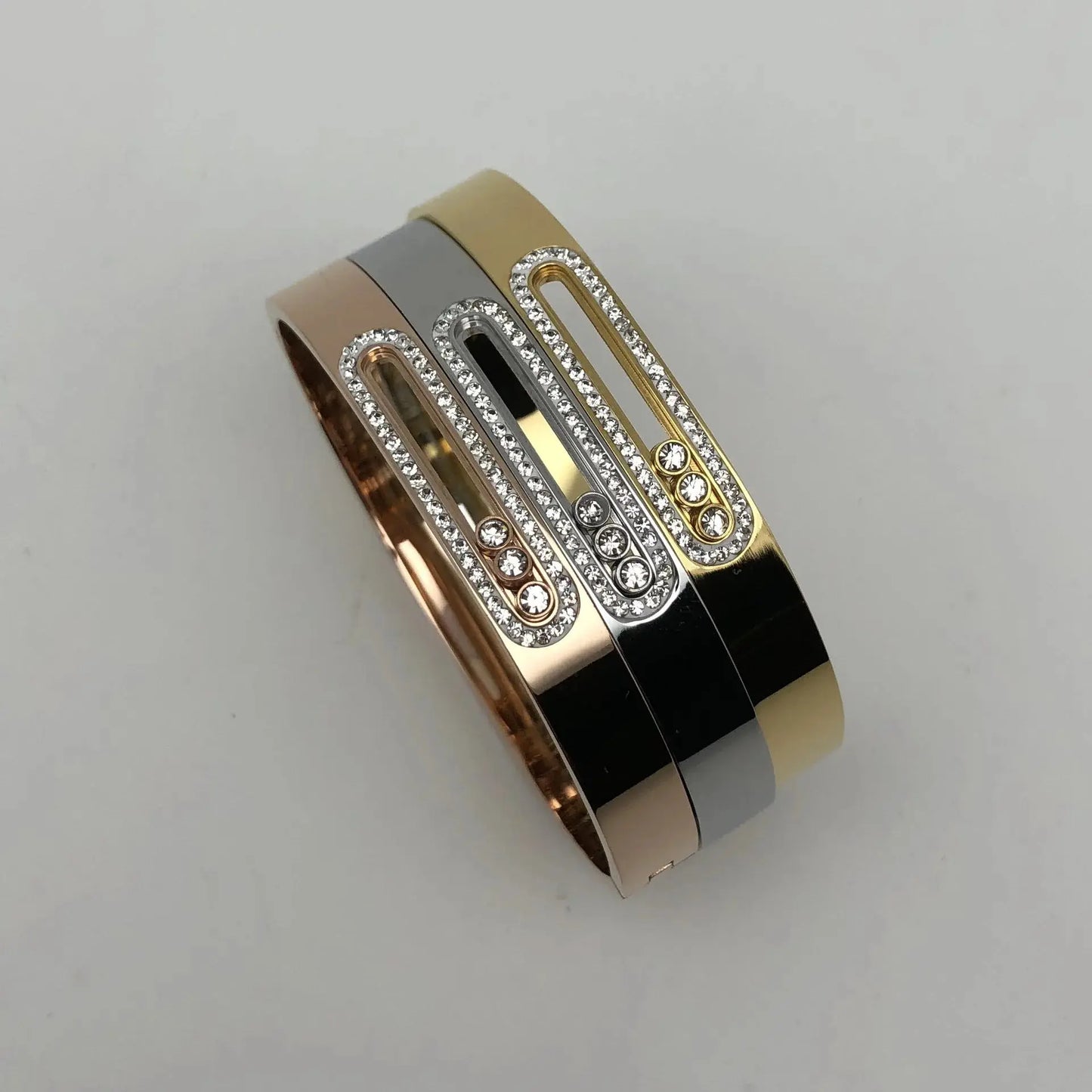 Luxury Stainless Steel lucky beads Bracelet&Bangle Fashion Men's&woman Jewelry Classic high quality brand Bracelet couple gifts Streetsharks