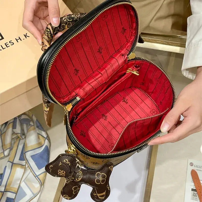 Luxury brand handbag 2025 new high-end designer box bag, bucket bag, single shoulder diagonal cross bag, fashionable luxecrown.co.uk